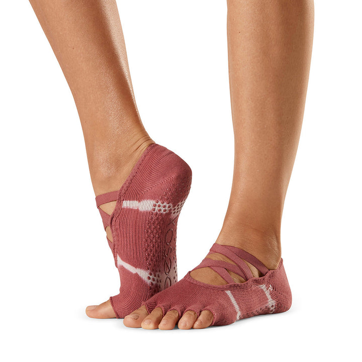 # Half Toe Elle Grip Socks * | Socks > Grip | ToeSox – ToeSox | Tavi | Vooray
