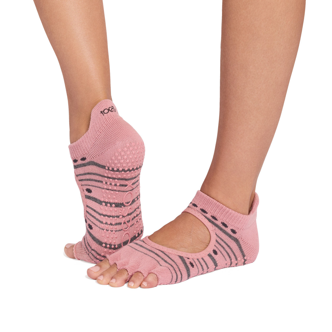 Half Toe Bellarina Grip Socks | Grip Toe Socks | ToeSox