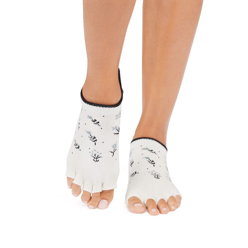 Half Toe Low Rise Grip Socks