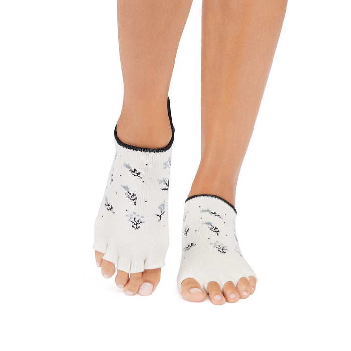 Half Toe Low Rise Grip Socks