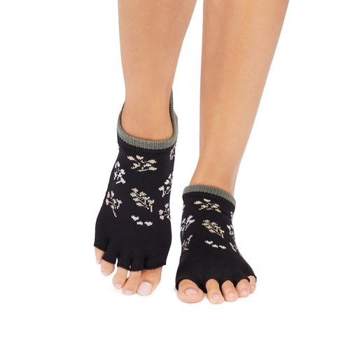 Half Toe Low Rise Grip Socks
