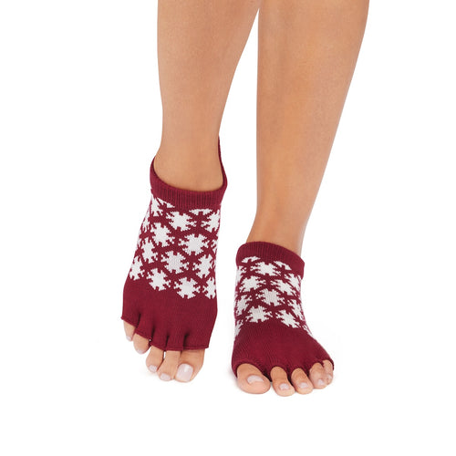 Half Toe Low Rise Grip Socks
