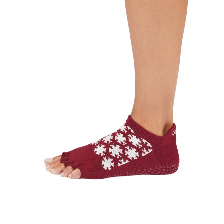 Half Toe Low Rise Grip Socks