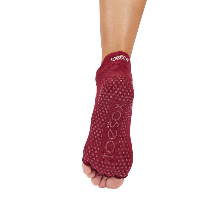 Half Toe Low Rise Grip Socks