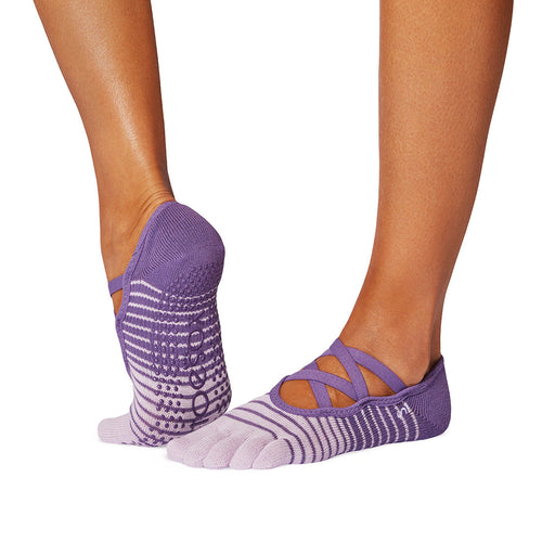 Full Toe Elle Grip Socks | Socks > Grip | ToeSox – ToeSox | Tavi | Vooray