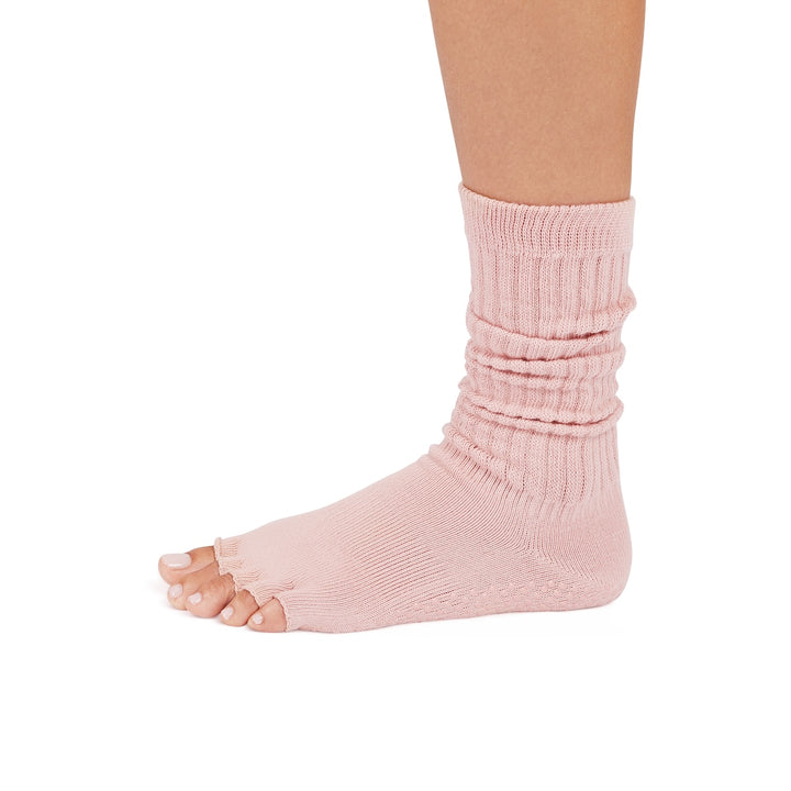 Half Toe Slouch Grip Socks