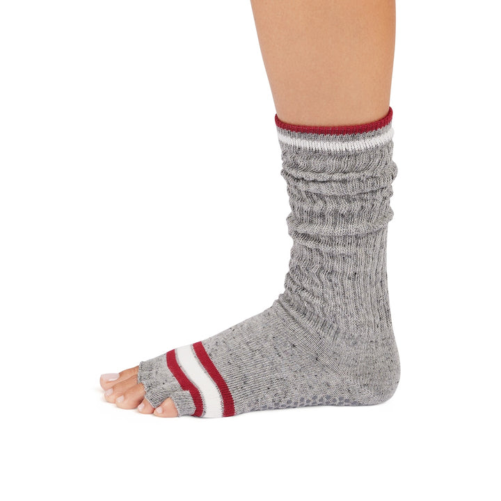 Half Toe Slouch Grip Socks