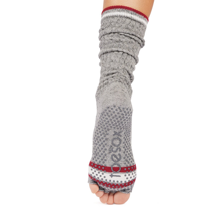 Half Toe Slouch Grip Socks