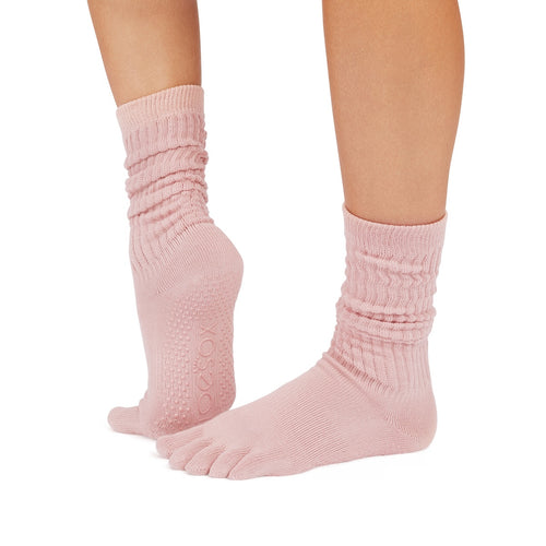 Full Toe Slouch Grip Socks