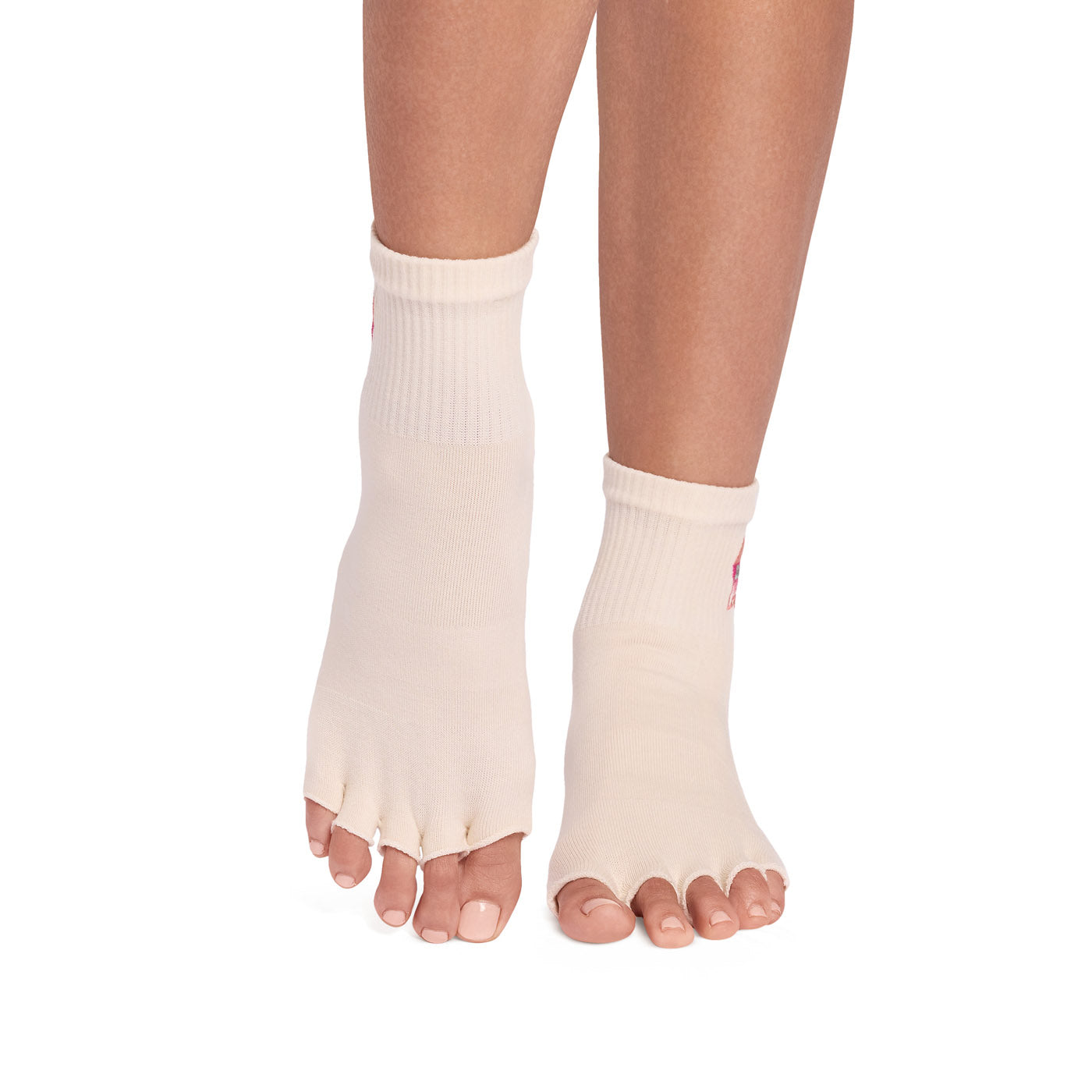 Half Toe Ultra Fine Knit Melody Grip Socks – ToeSox