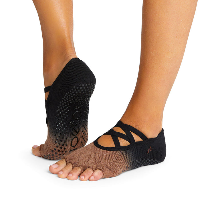 Half Toe Elle Grip Socks * | Socks > Grip | ToeSox – ToeSox | Tavi | Vooray