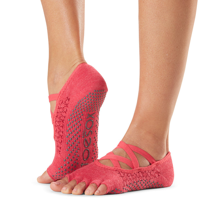 # Half Toe Elle Grip Socks * | Socks > Grip | ToeSox – ToeSox | Tavi | Vooray
