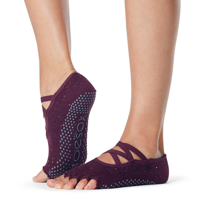 # Half Toe Elle Grip Socks * | Socks > Grip | ToeSox – ToeSox | Tavi | Vooray