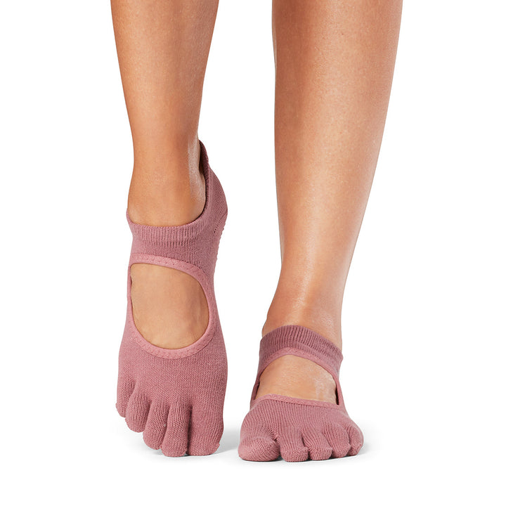 # Full Toe Bellarina Grip Socks | Socks > Grip | ToeSox – ToeSox | Tavi | Vooray