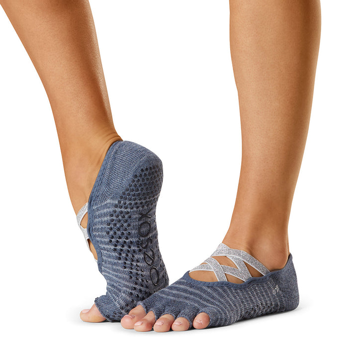 # Half Toe Elle Grip Socks * | Socks > Grip | ToeSox – ToeSox | Tavi | Vooray