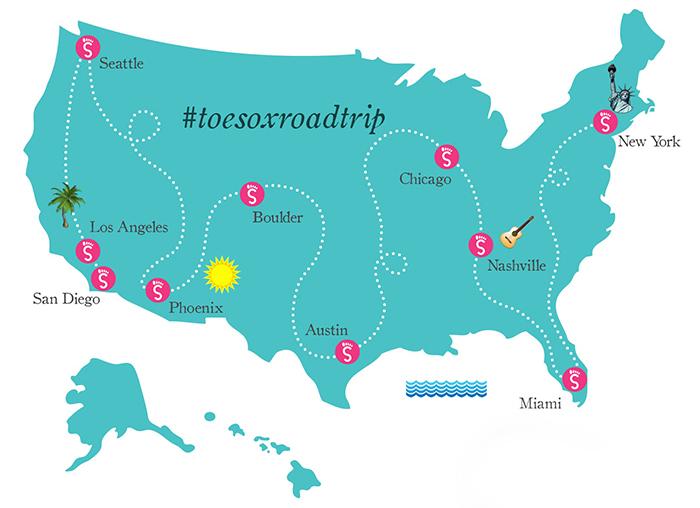 Virtual Routes Virtual Road Trip – ToeSox