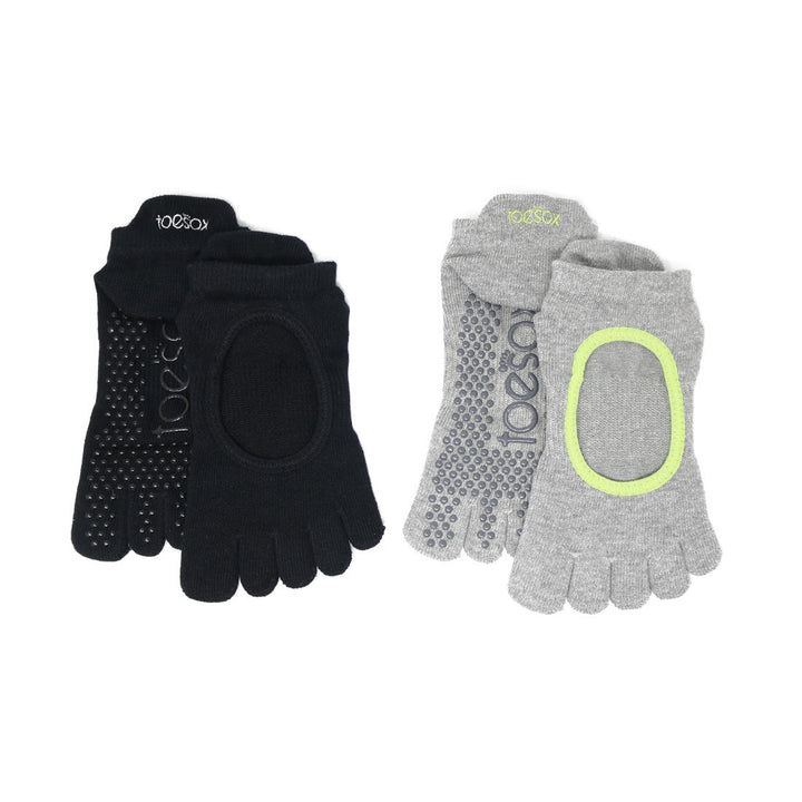 # 2 pk Full Toe Bellarina Grip Socks | Socks > Grip | ToeSox – ToeSox | Tavi | Vooray