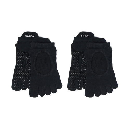 # 2 pk Full Toe Bellarina Grip Socks | Socks > Grip | ToeSox – ToeSox | Tavi | Vooray