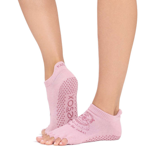 Half Toe Low Rise Grip Socks