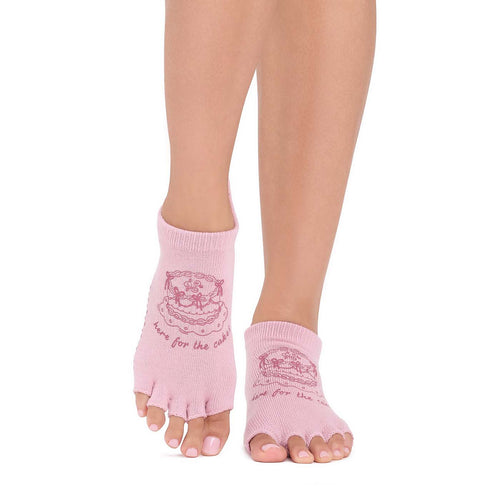 Half Toe Low Rise Grip Socks