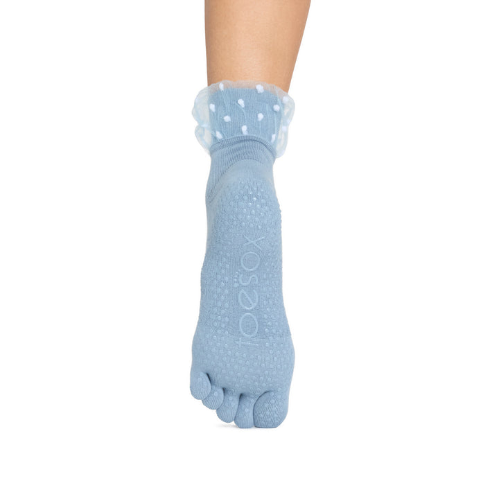 Full Toe Ultra Fine Knit Melody Grip Socks