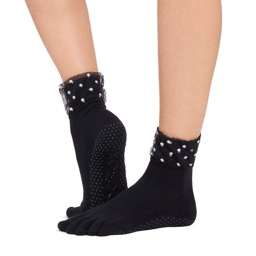 Full Toe Ultra Fine Knit Melody Grip Socks