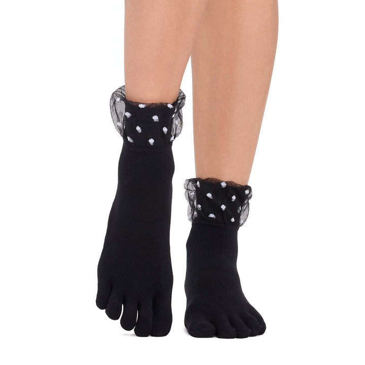 Full Toe Ultra Fine Knit Melody Grip Socks