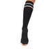 Half Toe Scrunch Knee High Grip Socks