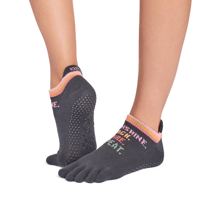 Full Toe Low Rise Grip Socks