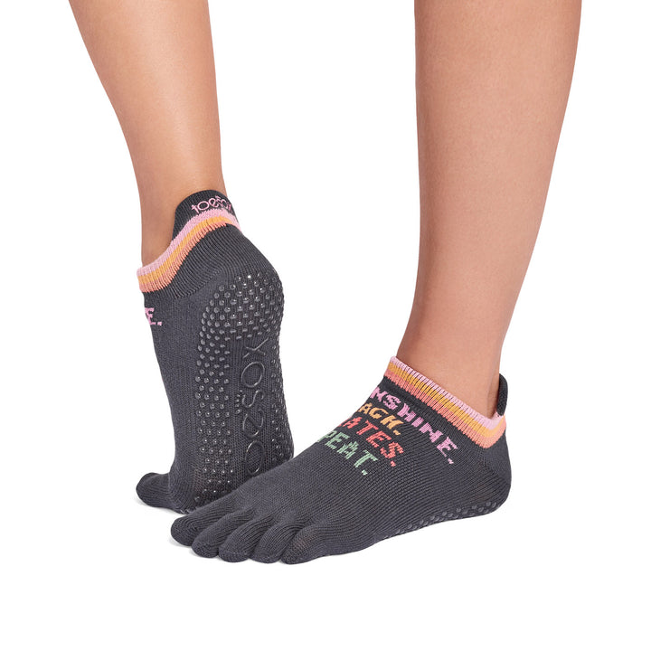 Full Toe Low Rise Grip Socks