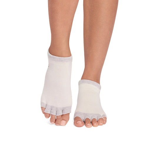 Half Toe Low Rise Grip Socks