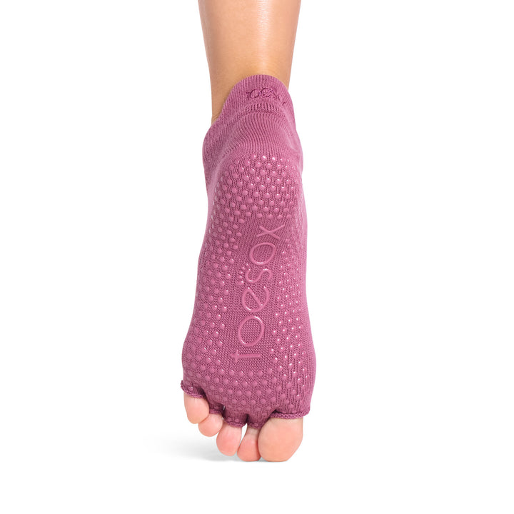 Half Toe Low Rise Grip Socks