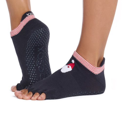 Half Toe Low Rise Grip Socks