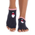 Half Toe Low Rise Grip Socks