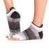 Half Toe Low Rise Grip Socks