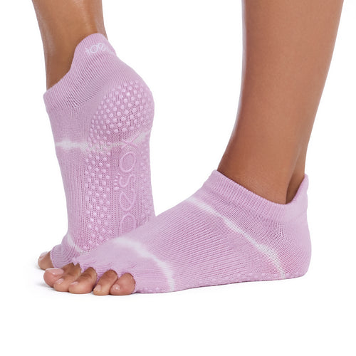 Half Toe Low Rise Grip Socks