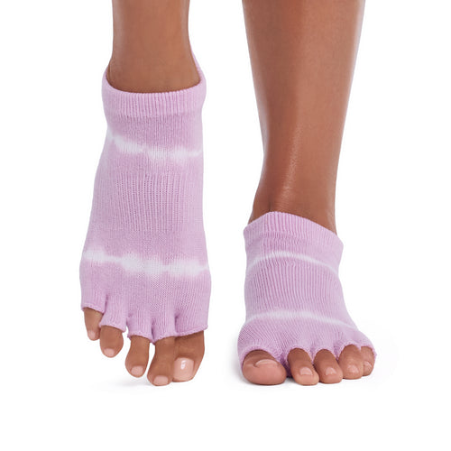 Half Toe Low Rise Grip Socks