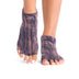 Half Toe Low Rise Grip Socks