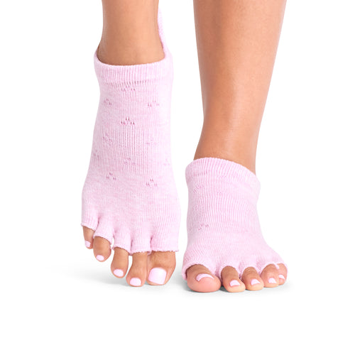 Half Toe Low Rise Grip Socks