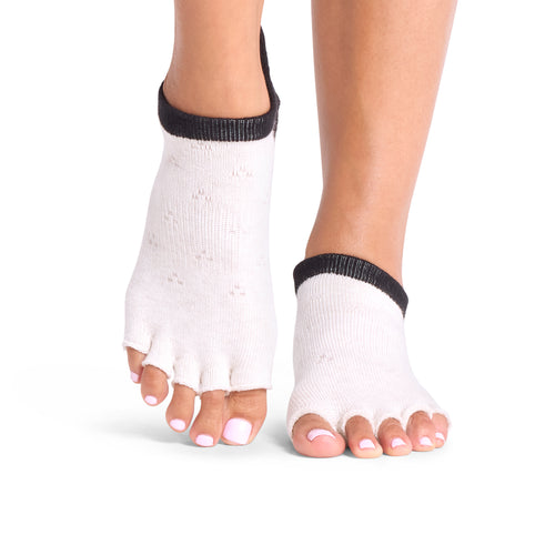Half Toe Low Rise Grip Socks