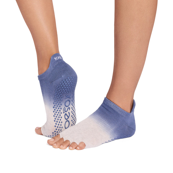 Half Toe Low Rise Grip Socks