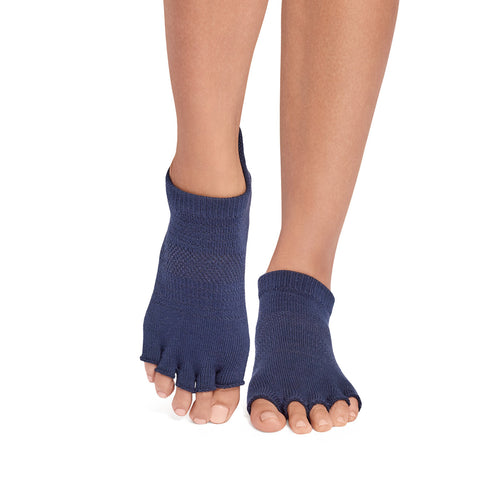 Half Toe Low Rise Grip Socks