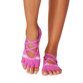 Half Toe Elle Grip Socks  *