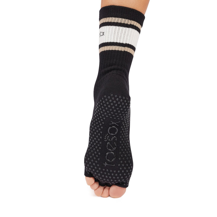 Half Toe Crew Grip Socks