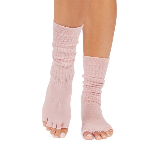 Half Toe Slouch Grip Socks