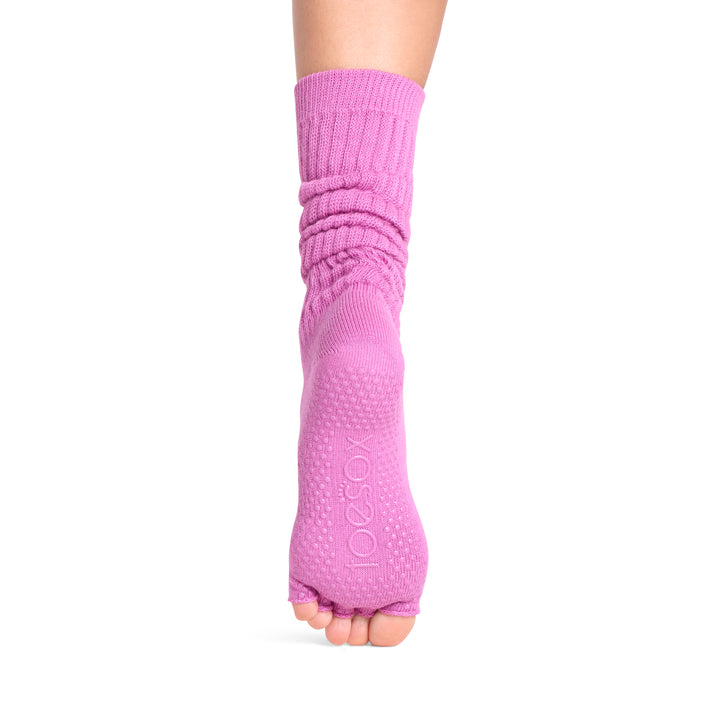 Half Toe Slouch Grip Socks