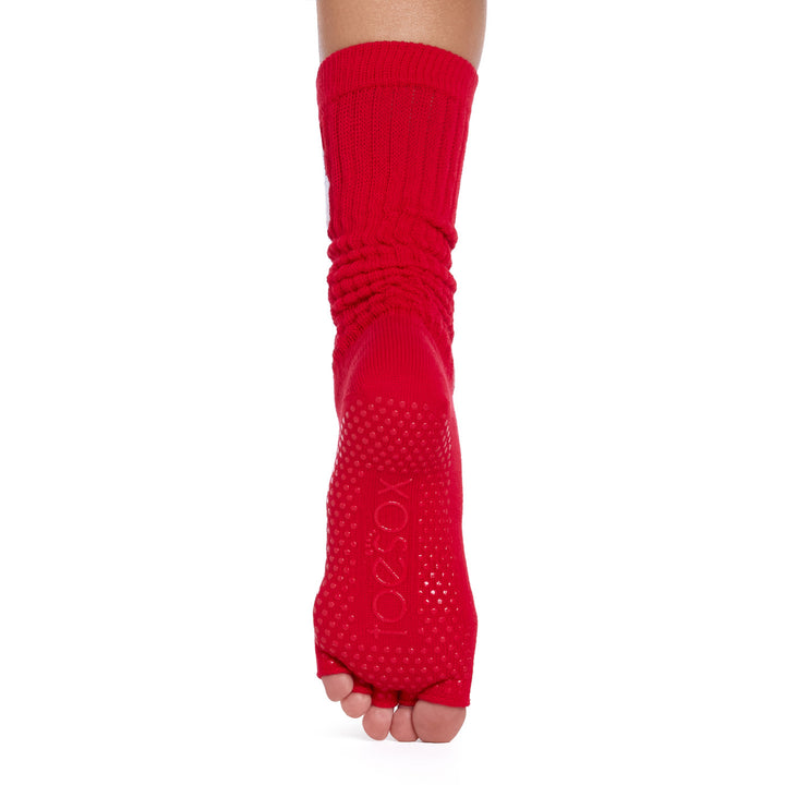 Half Toe Slouch Grip Socks