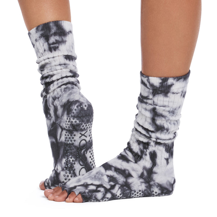Half Toe Slouch Grip Socks