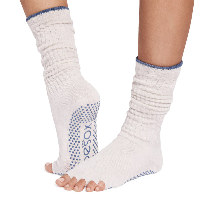 Half Toe Slouch Grip Socks