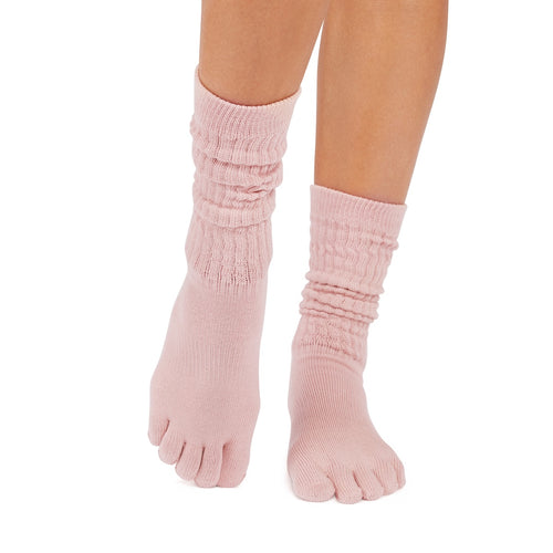 Full Toe Slouch Grip Socks